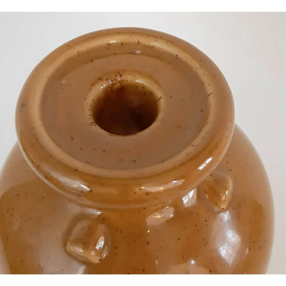 Vintage Laegen Ceramic Candle Holder Mid Century Style Scandinavian Japandi